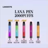 LANA PEN 2000 puffs 一次性電子煙