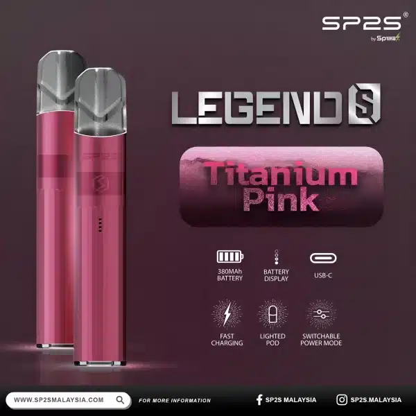 SP2S鈦發光主機/思博睿新款煙桿/通用一代煙彈