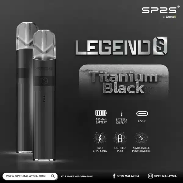 SP2S鈦發光主機/思博睿新款煙桿/通用一代煙彈