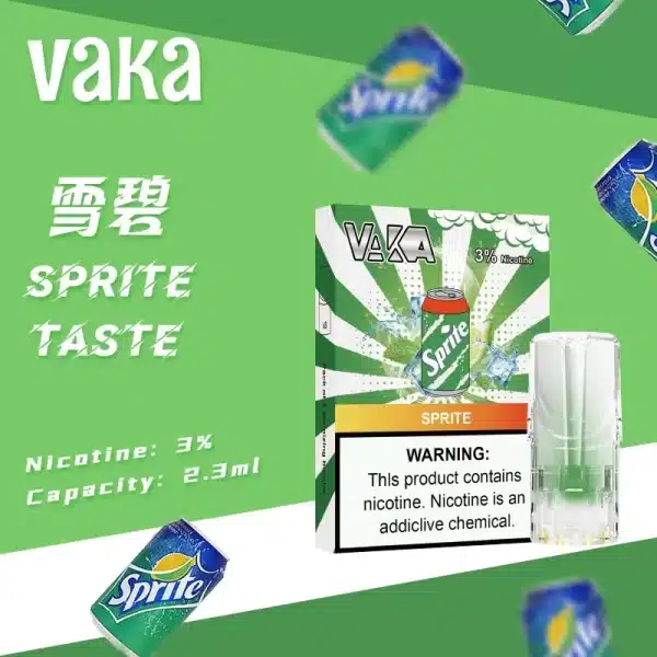 VAKA煙彈 通配SP2S Relx悅刻主機一代煙桿 七彩霧化彈