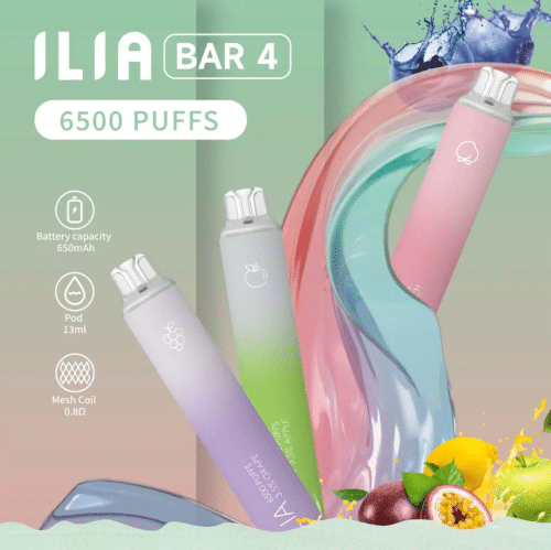 ILIA Bar4 6500口/一次性電子煙/持久電量