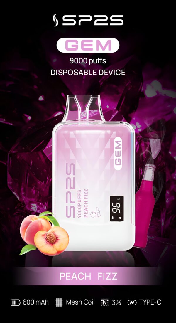 SP2 煙彈 SP2S GEM 9000 PUFFS 思博瑞抛棄式電子烟