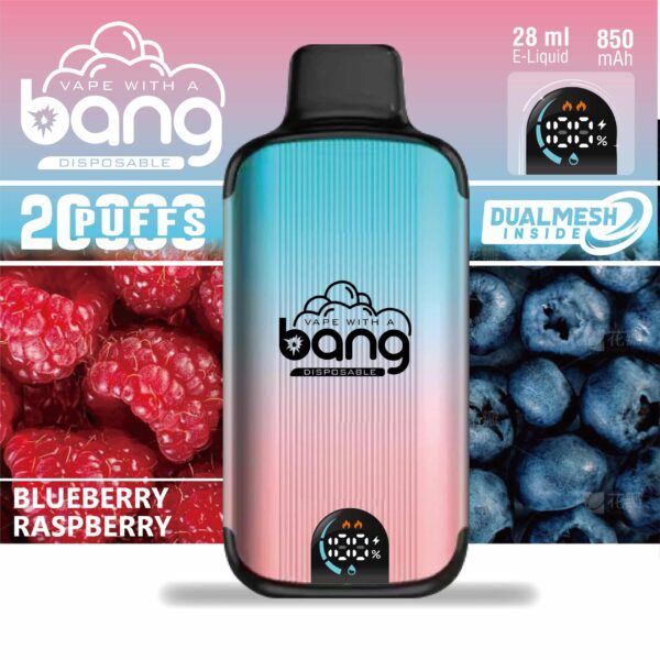 Bang 20000 Puffs Dual Mesh 雙網拋棄式電子煙 歐美爆款