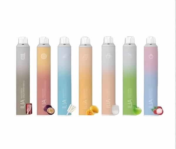 ILIA BAR4拋棄式/一次性電子煙推薦 ilia第四代拋棄式6500口 ilia哩啞新品上市 口味齊全